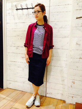 niko and...イオンモール広島府中店さん（レディース・160cm）の夏コーディネート