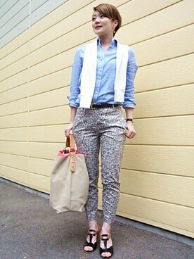 田中さん（レディース・155cm）の春コーディネート