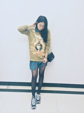 「GIVENCHY」｜「アイテム（ワンピース/ドレス）」を使った、Jonnieさん（レディース・175cm）の夏コーディネート
