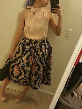 「midi skirt」｜Beariさん（レディース・160cm）の夏コーディネート