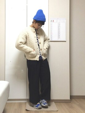 Yaneさん（レディース・158cm）の冬コーディネート