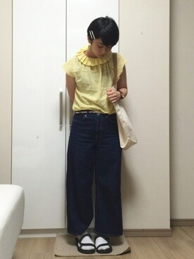 Yaneさん（レディース・158cm）の春コーディネート