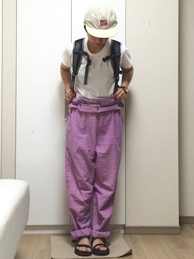Yaneさん（レディース・158cm）の春コーディネート