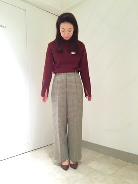 misaさん(レディース・157cm)の秋コーディネート