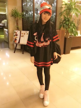「iiJinのアイテム」を使った、烙印さん（レディース・155cm）の秋コーディネート