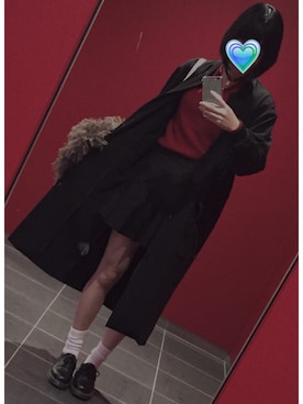 「MONKI」｜SI'RAさん（レディース・164cm）の冬コーディネート