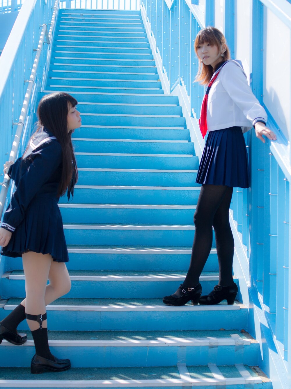 「セーラー服のアイテム（その他、その他）」を使った、山田さん（レディース・151cm）の冬コーディネートの1枚目の写真
