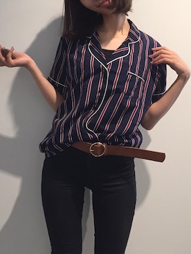 「MONKI（モンキ）のアイテム」を使った、SEIKAさん（レディース・165cm）の秋コーディネート