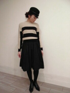 D'issy福岡店スタッフさん（レディース・168cm）の秋コーディネート