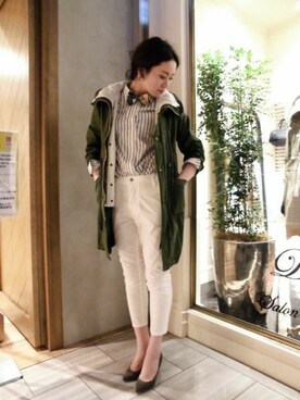 D'issy福岡店スタッフさん(レディース・168cm)の春コーディネート