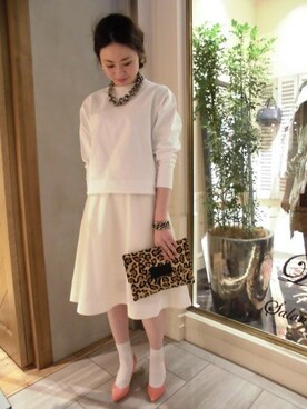 D'issy福岡店スタッフさん(レディース・168cm)の春コーディネート