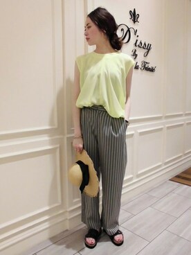 D'issy福岡店スタッフさんのコーディネート