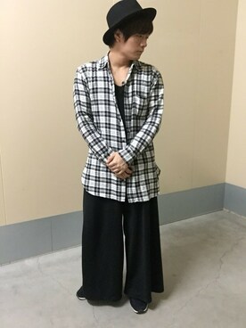 「HVC（エイチブイシー）のアイテム（トップス）」を使った、HVC相模原店さん（メンズ・172cm）の冬コーディネート