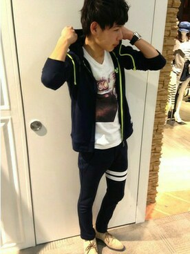 VENCE EXCHANGE MEN'S STAFFさん(メンズ・173cm)の春コーディネート