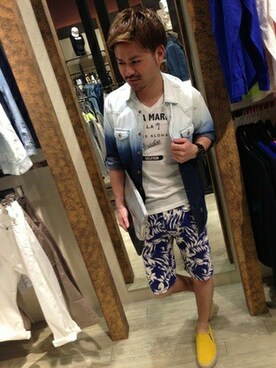 VENCE EXCHANGE MEN'S STAFFさん（メンズ・173cm）の春コーディネート