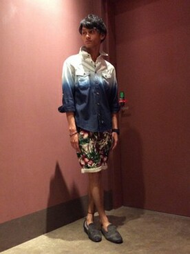 VENCE EXCHANGE MEN'S STAFFさん（メンズ・173cm）の春コーディネート