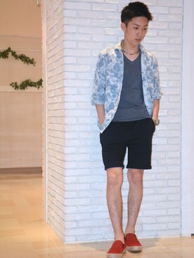 VENCE EXCHANGE MEN'S STAFFさん(メンズ・173cm)の春コーディネート