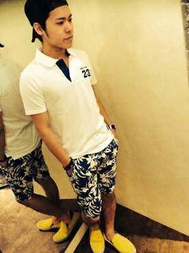 VENCE EXCHANGE MEN'S STAFFさん(メンズ・173cm)の春コーディネート