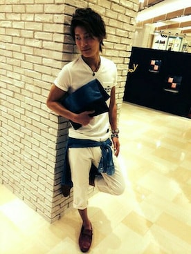 VENCE EXCHANGE MEN'S STAFFさん（メンズ・173cm）の夏コーディネート