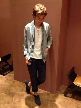 VENCE EXCHANGE MEN'S STAFFさん（メンズ・173cm）の秋コーディネート