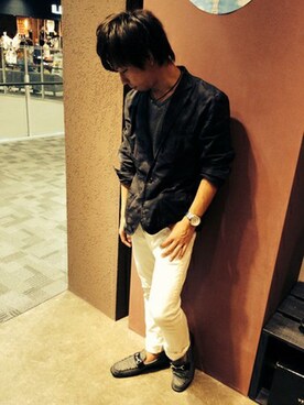 VENCE EXCHANGE MEN'S STAFFさん（メンズ・173cm）の秋コーディネート