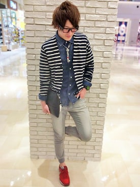 VENCE EXCHANGE MEN'S STAFFさん(メンズ・173cm)の春コーディネート