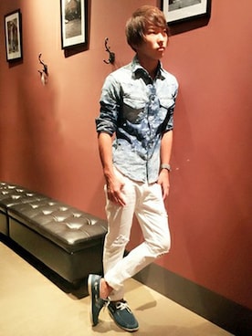 「VENCEEXCHANGE（ヴァンスエクスチェンジ）のアイテム」を使った、VENCE EXCHANGE MEN'S STAFFさん（メンズ・173cm）の秋コーディネート