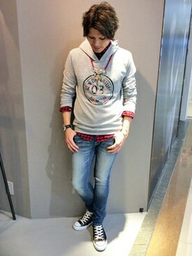 VENCE EXCHANGE MEN'S STAFFさん（メンズ・173cm）の秋コーディネート