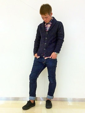 VENCE EXCHANGE MEN'S STAFFさん（メンズ・173cm）の冬コーディネート