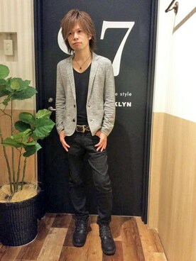 VENCE EXCHANGE MEN'S STAFFさん（メンズ・173cm）の冬コーディネート