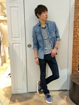 VENCE EXCHANGE MEN'S STAFFさん（メンズ・173cm）の冬コーディネート