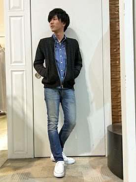 VENCE EXCHANGE MEN'S STAFFさん（メンズ・173cm）の春コーディネート