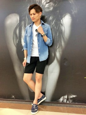 VENCE EXCHANGE MEN'S STAFFさん（メンズ・173cm）の春コーディネート