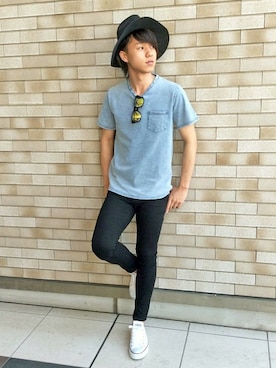 VENCE EXCHANGE MEN'S STAFFさん（メンズ・173cm）の夏コーディネート