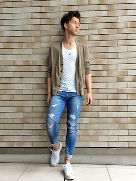 VENCE EXCHANGE MEN'S STAFFさん（メンズ・173cm）の夏コーディネート