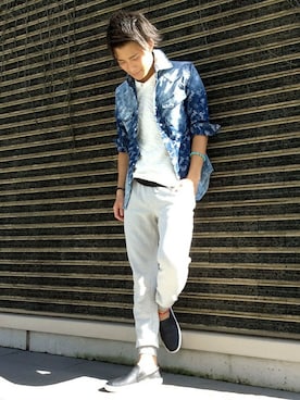 「ジョガーパンツ」｜VENCE EXCHANGE MEN'S STAFFさん（メンズ・173cm）の秋コーディネート