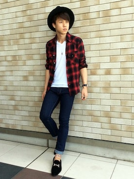 VENCE EXCHANGE MEN'S STAFFさん（メンズ・173cm）の秋コーディネート