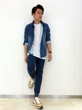 VENCE EXCHANGE MEN'S STAFFさん（メンズ・173cm）の秋コーディネート