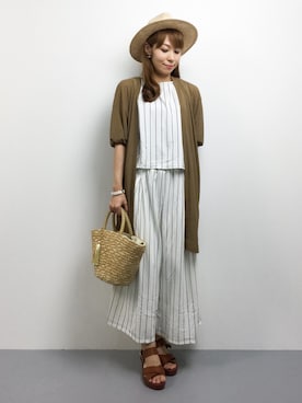 SUBさん（レディース・154cm）の夏コーディネート