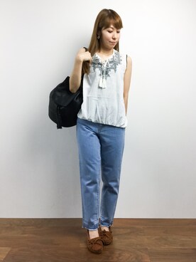 SUBさん（レディース・154cm）の夏コーディネート