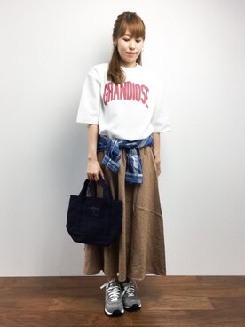 SUBさん（レディース・154cm）の夏コーディネート