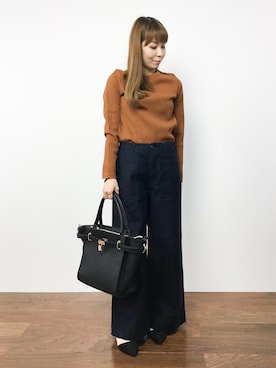 SUBさん（レディース・154cm）の秋コーディネート