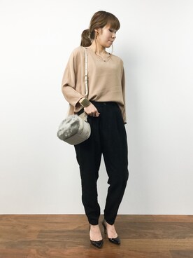 SUBさん（レディース・154cm）の秋コーディネート