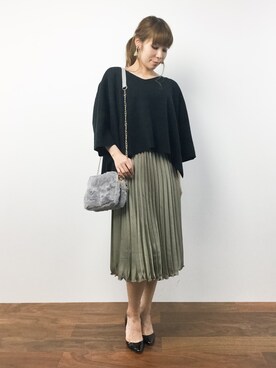 SUBさん（レディース・154cm）の秋コーディネート