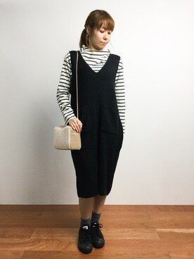 SUBさん(レディース・154cm)の秋コーディネート