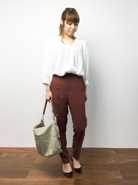 SUBさん（レディース・154cm）の秋コーディネート