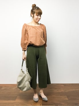 SUBさん（レディース・154cm）の秋コーディネート