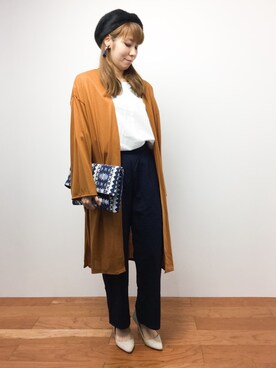 SUBさん（レディース・154cm）の秋コーディネート