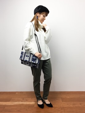 SUBさん（レディース・154cm）の秋コーディネート