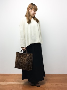 SUBさん（レディース・154cm）の秋コーディネート